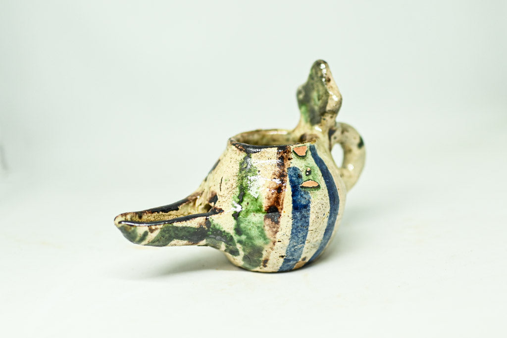 Lampy oliwne z ceramiki seldżuckiej