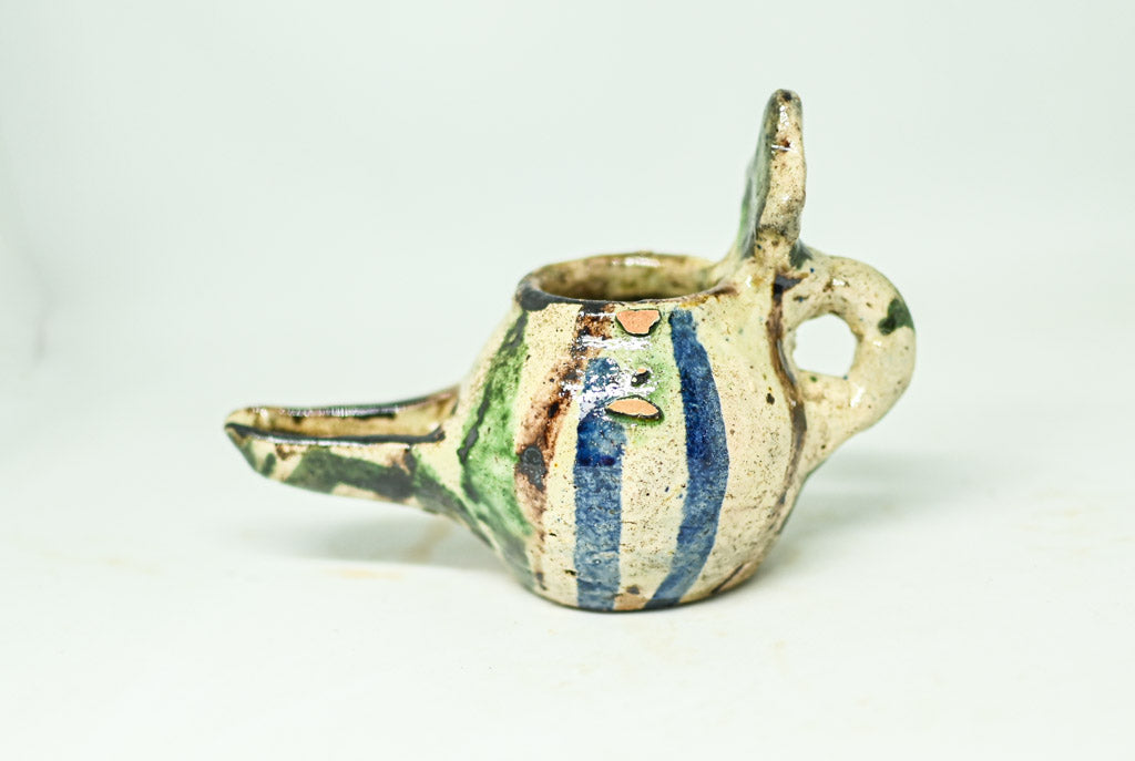 Lampy oliwne z ceramiki seldżuckiej