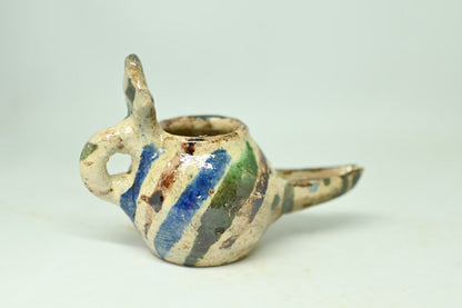 Lampy oliwne z ceramiki seldżuckiej