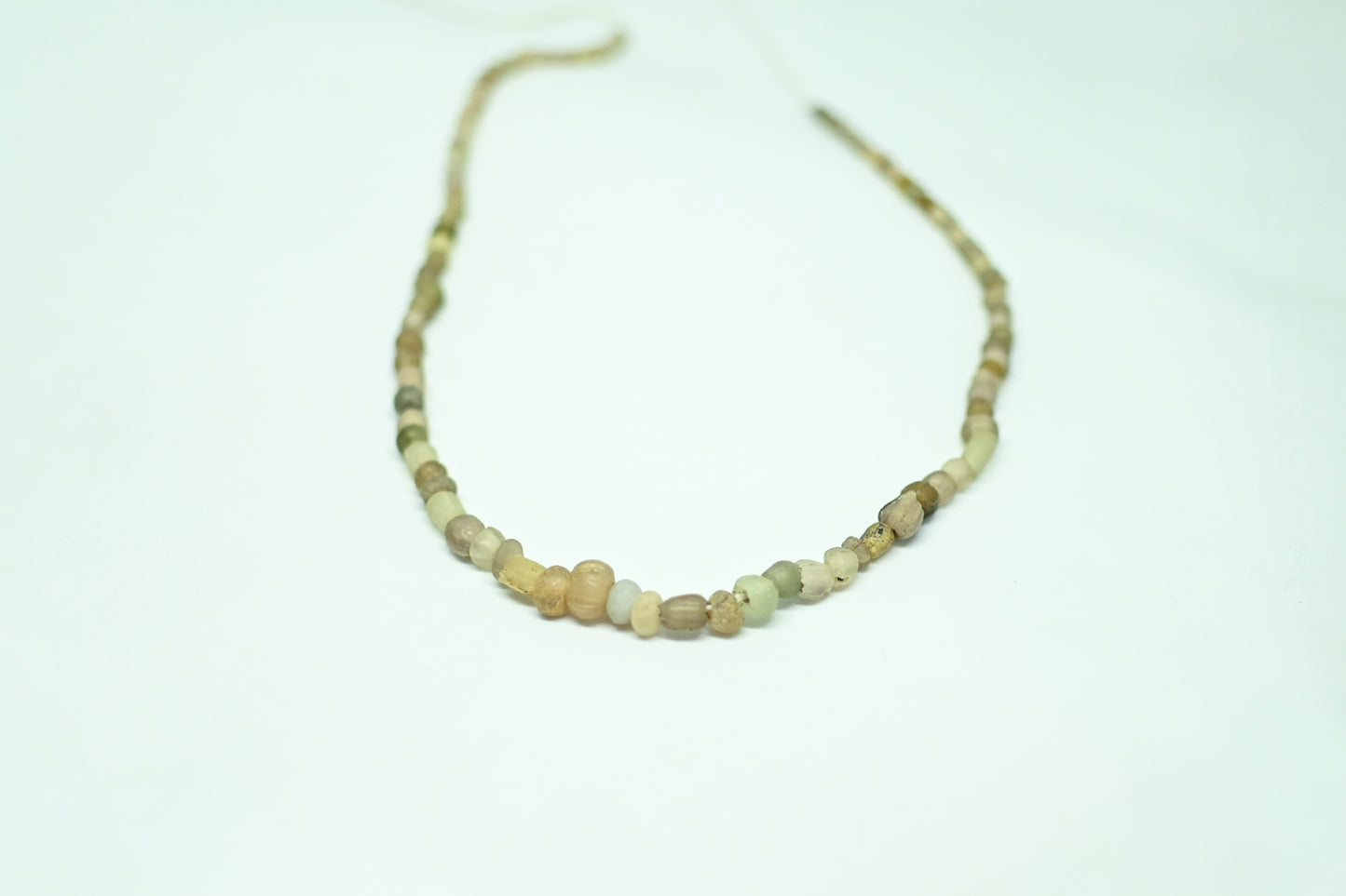 Szklany naszyjnik z Starożytnego Rzymu